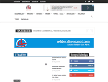 Tablet Screenshot of dirensanat.com